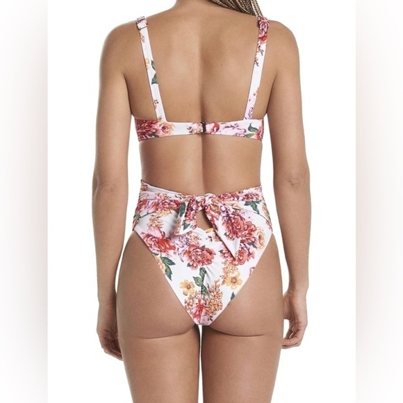 Maaji Carnation Sunshy Classic One Piece Swimsuit Size S - Picture 5 of 10